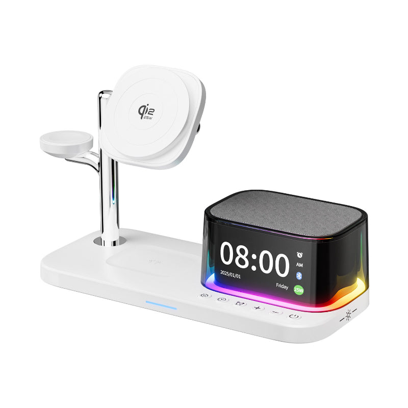 6-in-1 Magnetic Wireless Charger With Fast Charging