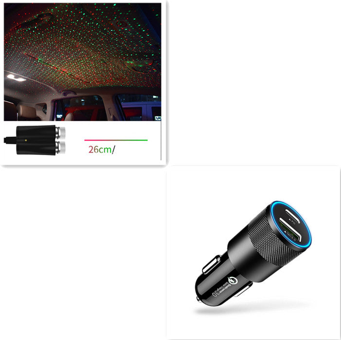 Star Light Projector Party Lights USB LED Interior Car Lights Starry Sky Galaxy Night Lights