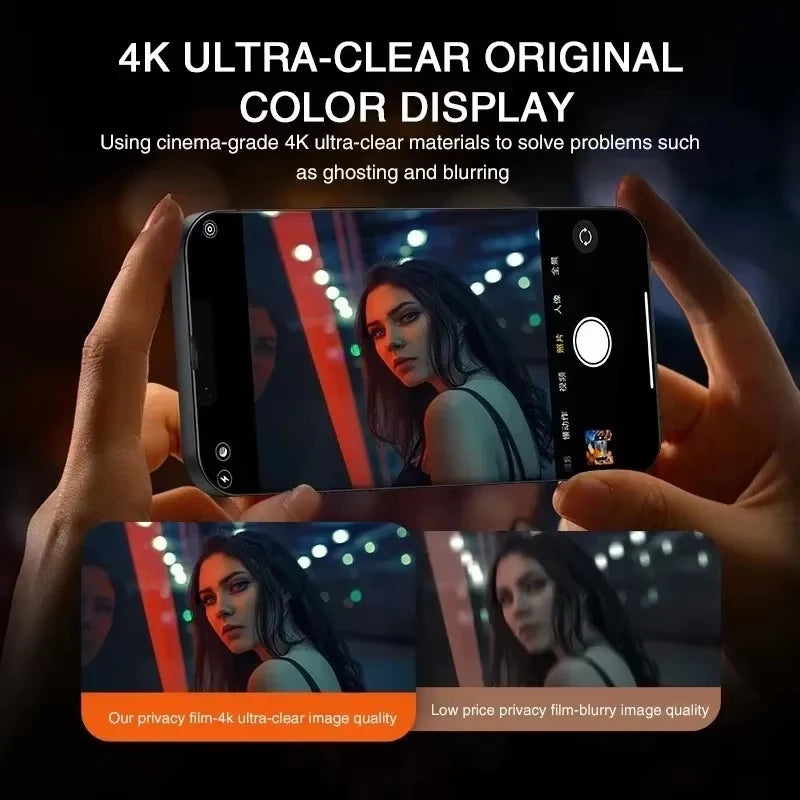 Anti-Spy Privacy Tempered Glass Screen Protector