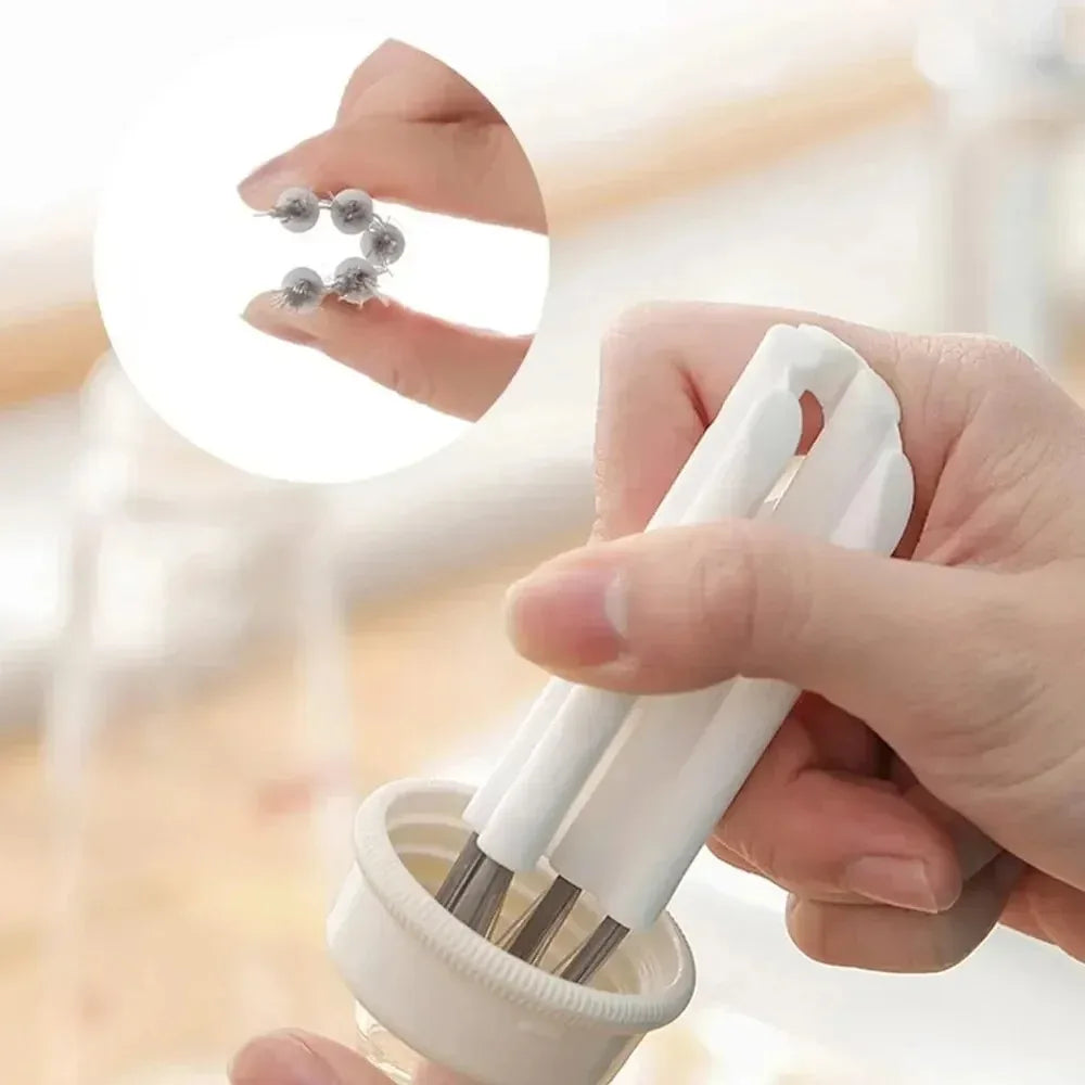 Multifunctional Soft-Bristle Cleaning Brush for Keyboards & Gaps