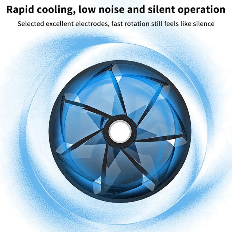 Foldable Laptop Cooling Pad Stand with Fan – Portable & Adjustable