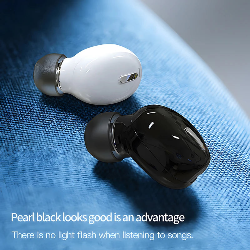 Wireless Bluetooth 5.0 Waterproof TWS Earbuds with Mic & Single-Ear Mode