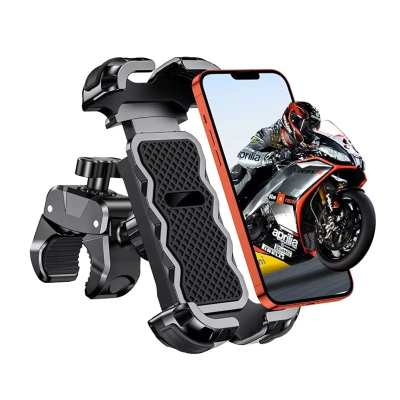 Universal 360° Adjustable Phone Mount for Motorcycle & Bicycle
