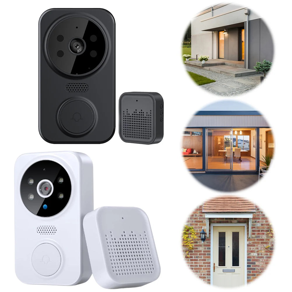Smart Video Doorbell Camera – HD Night Vision & App Remote Control