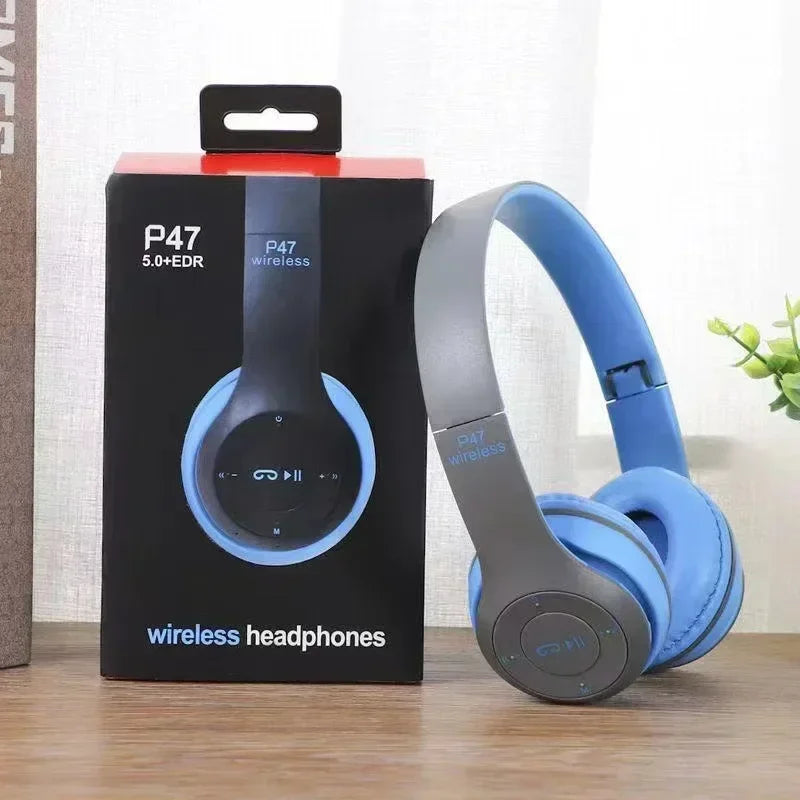 P47 Foldable Wireless Headphones