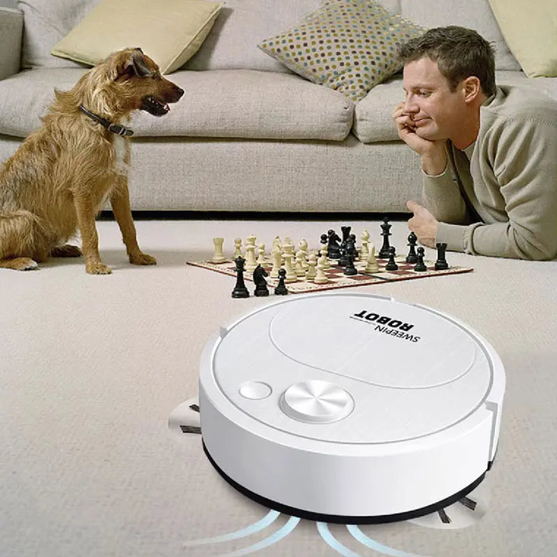 3-in-1 Smart Wireless Robot Vacuum Cleaner – 1800Pa Suction