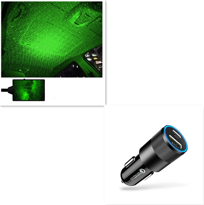 Star Light Projector Party Lights USB LED Interior Car Lights Starry Sky Galaxy Night Lights