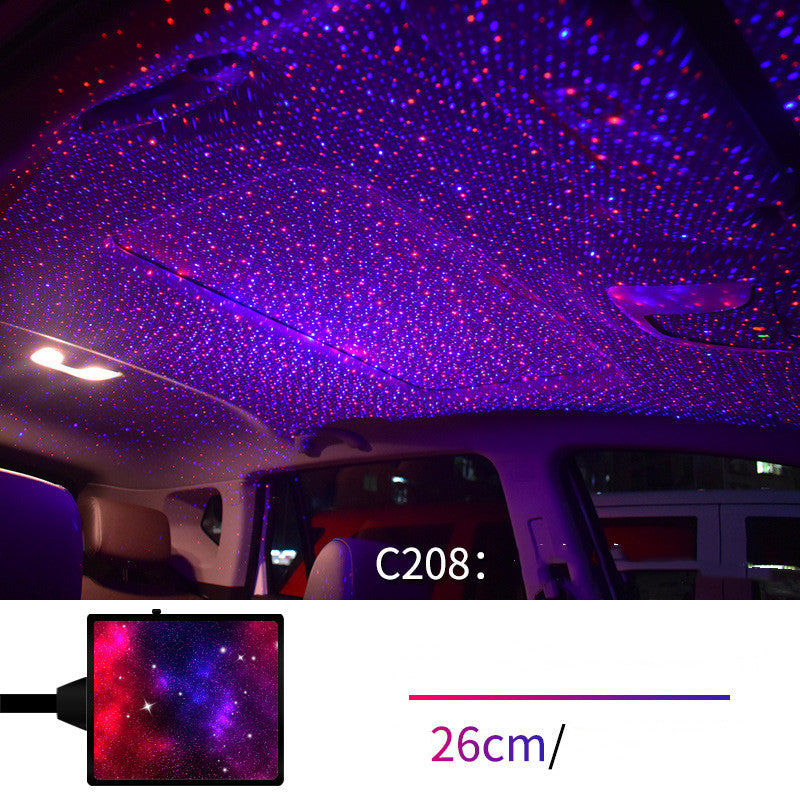Star Light Projector Party Lights USB LED Interior Car Lights Starry Sky Galaxy Night Lights