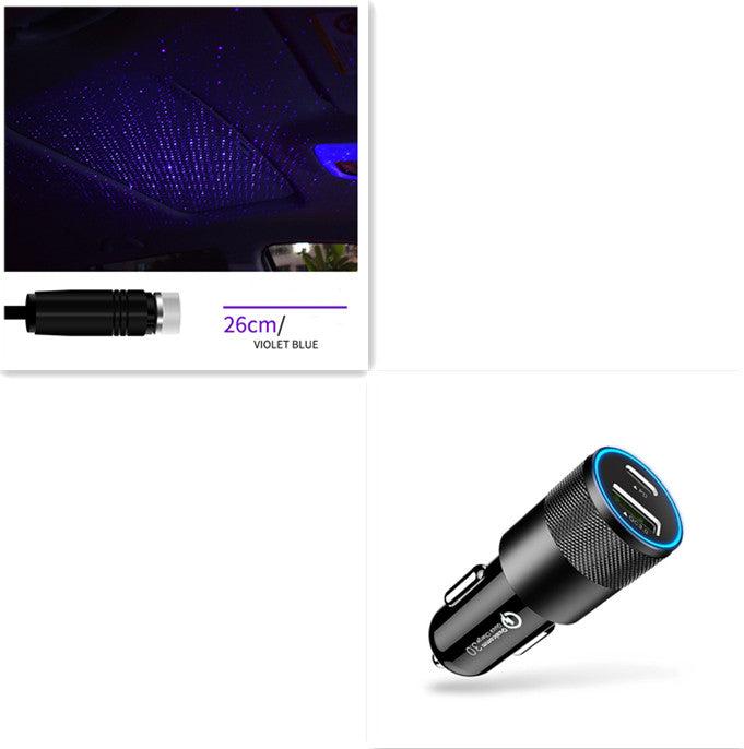Star Light Projector Party Lights USB LED Interior Car Lights Starry Sky Galaxy Night Lights