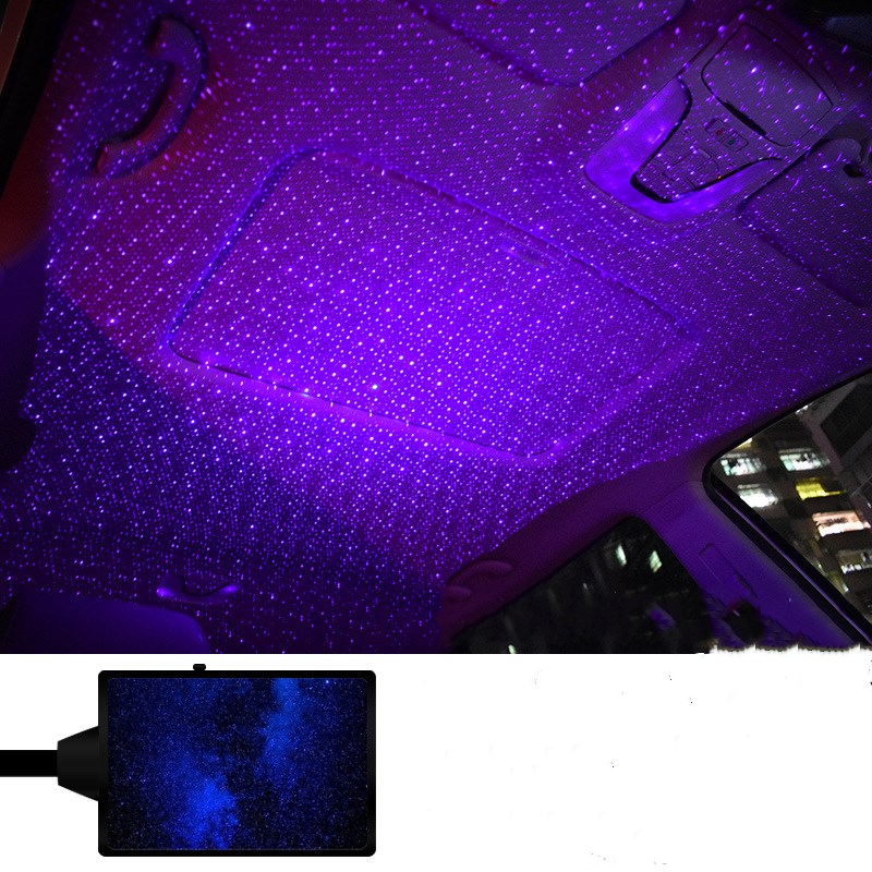 Star Light Projector Party Lights USB LED Interior Car Lights Starry Sky Galaxy Night Lights
