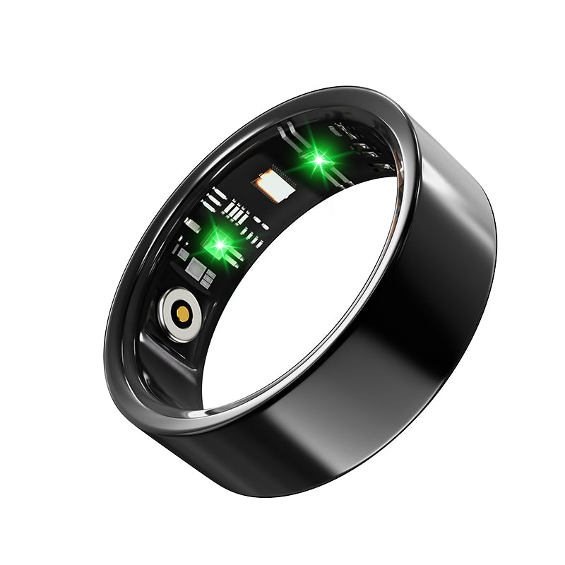Smart Ring For Men And Women,IP68 Waterproof Level Bluetooth Fitness Tracker Rings Family Care