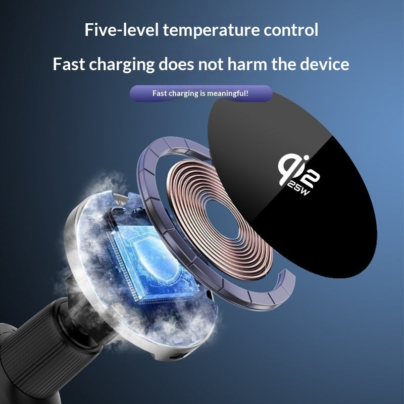 Zinc-alloy Casing For Magnetic Wireless Car Chargers