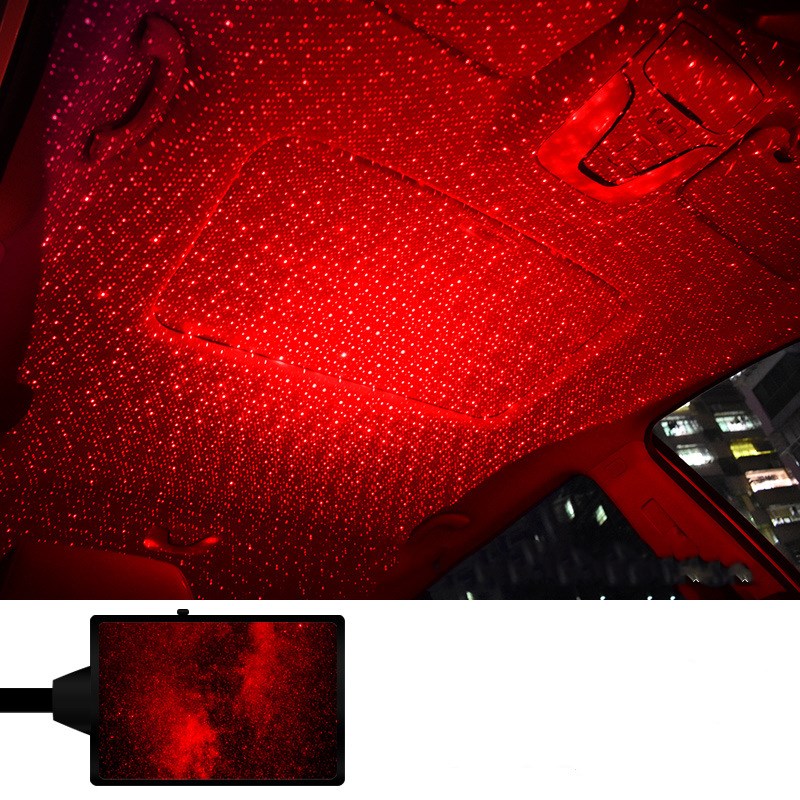 Star Light Projector Party Lights USB LED Interior Car Lights Starry Sky Galaxy Night Lights