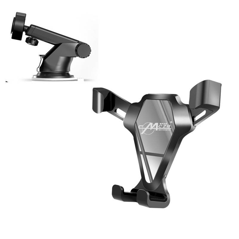 Mobile phone bracket of car universal ball air outlet