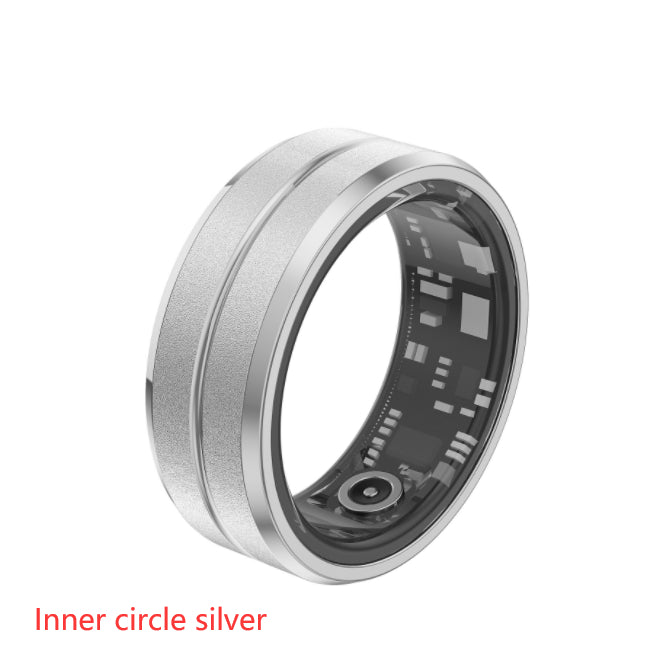 Smart Ring For Men & Women Heart Rate Blood Oxygen Monitoring Multi Sports Modes IP68 Waterproof Smart Rings