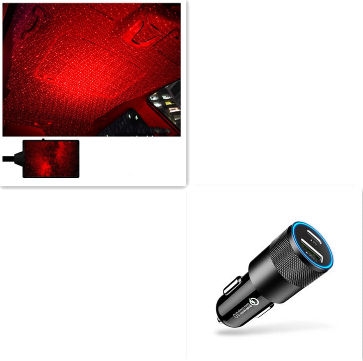 Star Light Projector Party Lights USB LED Interior Car Lights Starry Sky Galaxy Night Lights