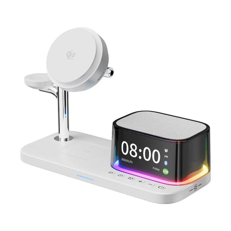 6-in-1 Magnetic Wireless Charger With Fast Charging