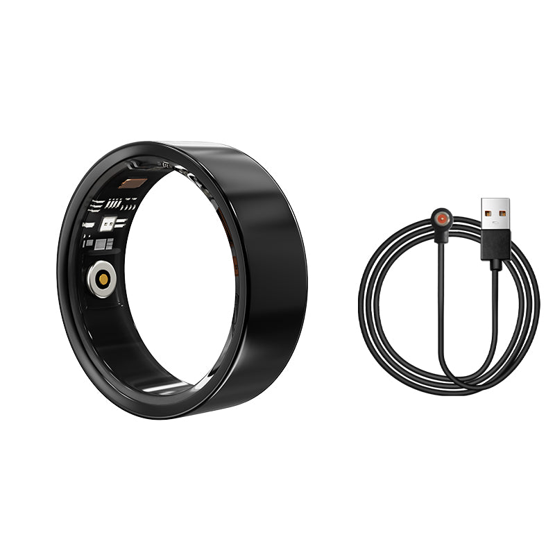 Smart Ring For Men And Women,IP68 Waterproof Level Bluetooth Fitness Tracker Rings Family Care