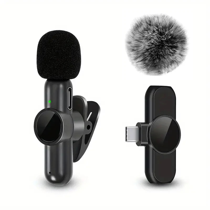Wireless Clip-On Lavalier Microphones