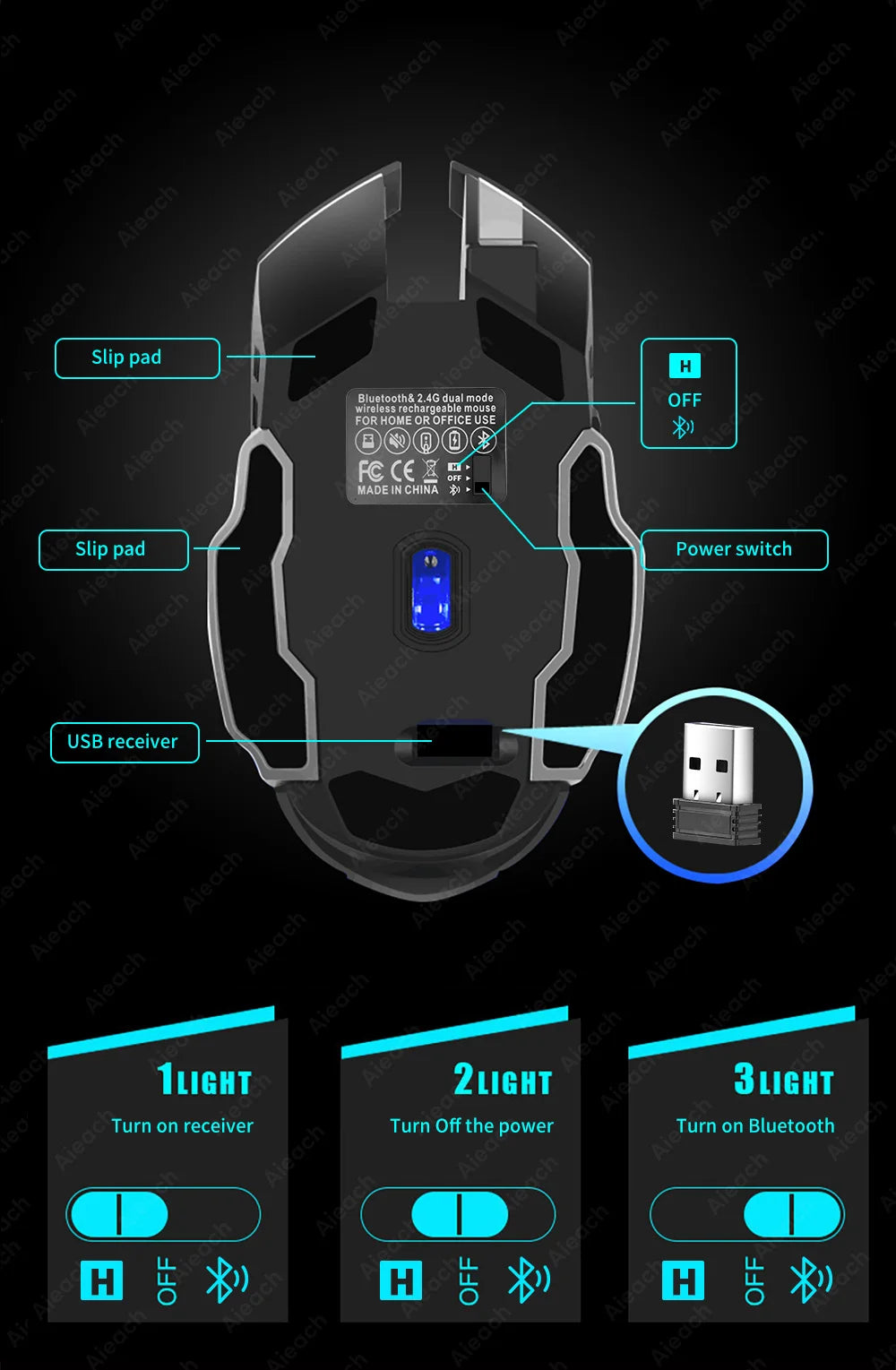 Precision Pro Wireless RGB Gaming Mouse