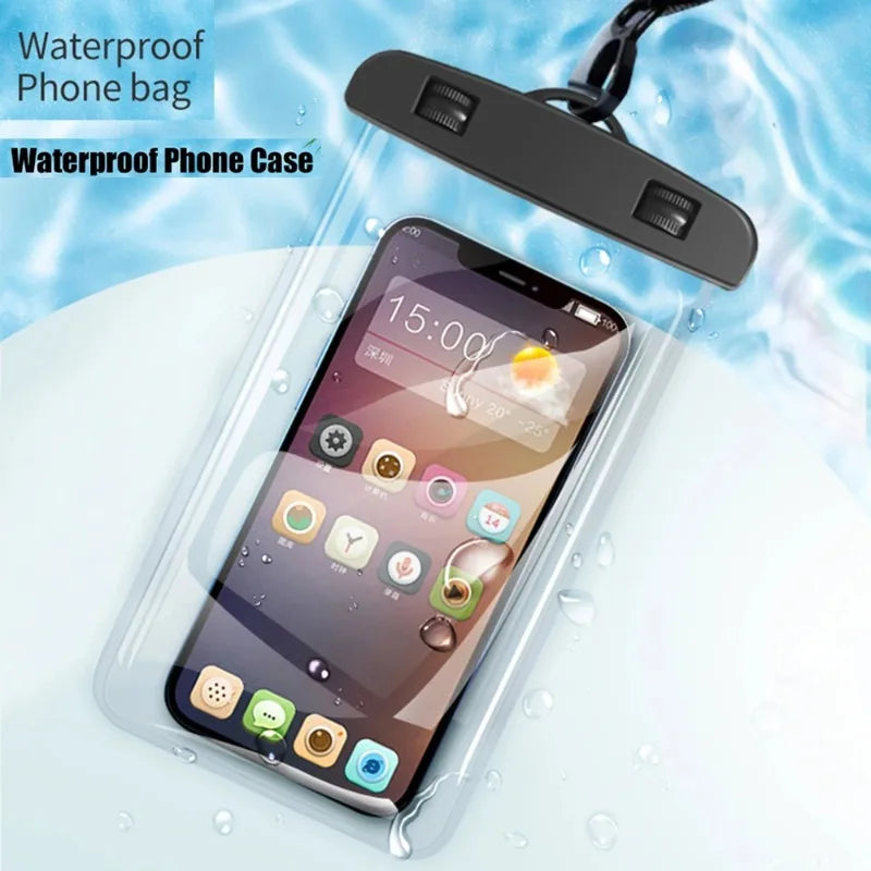 Universal Waterproof Phone Case Underwater Pouch Cover for iPhone & Smartphones