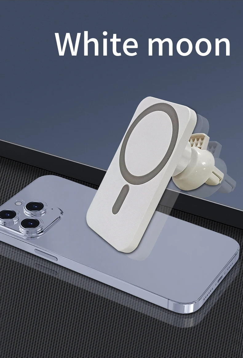 Magnetic Wireless Car Charger & Mount