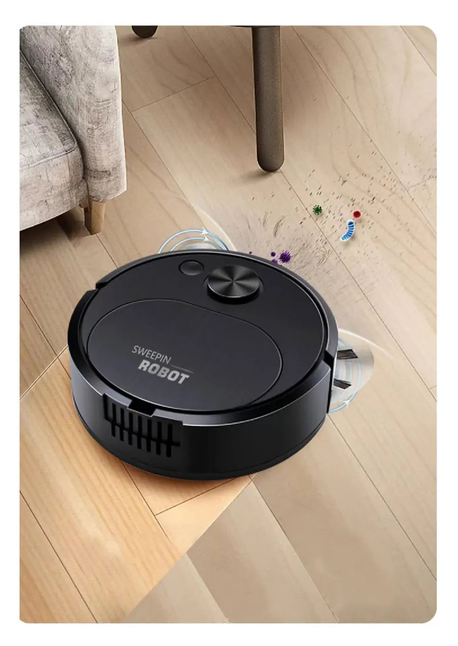 3-in-1 Smart Wireless Robot Vacuum Cleaner – 1800Pa Suction
