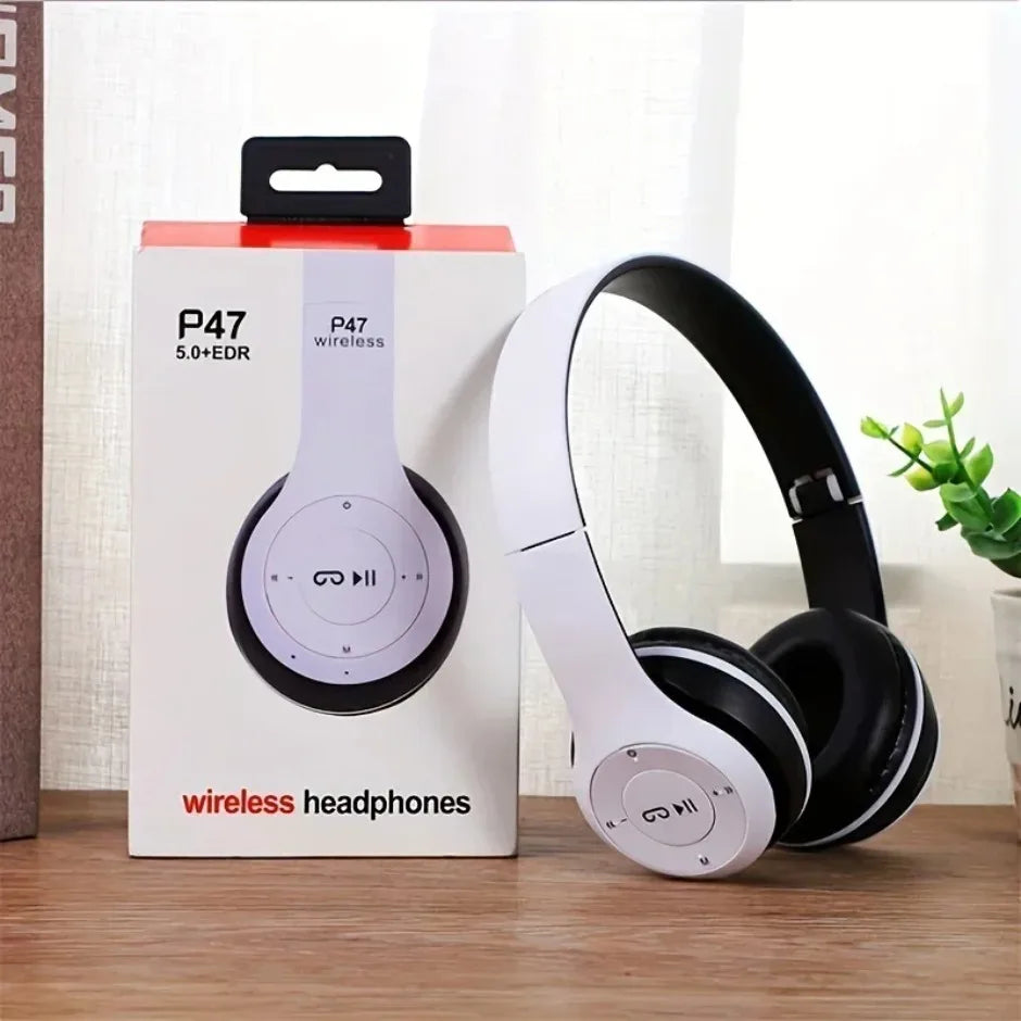 P47 Foldable Wireless Headphones