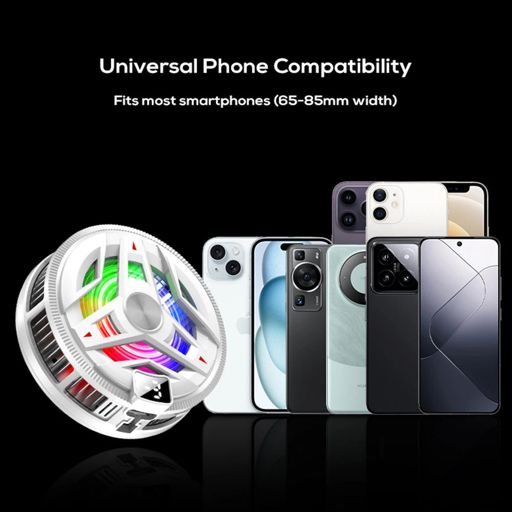 Magnetic Semiconductor Phone Cooler with Digital Display