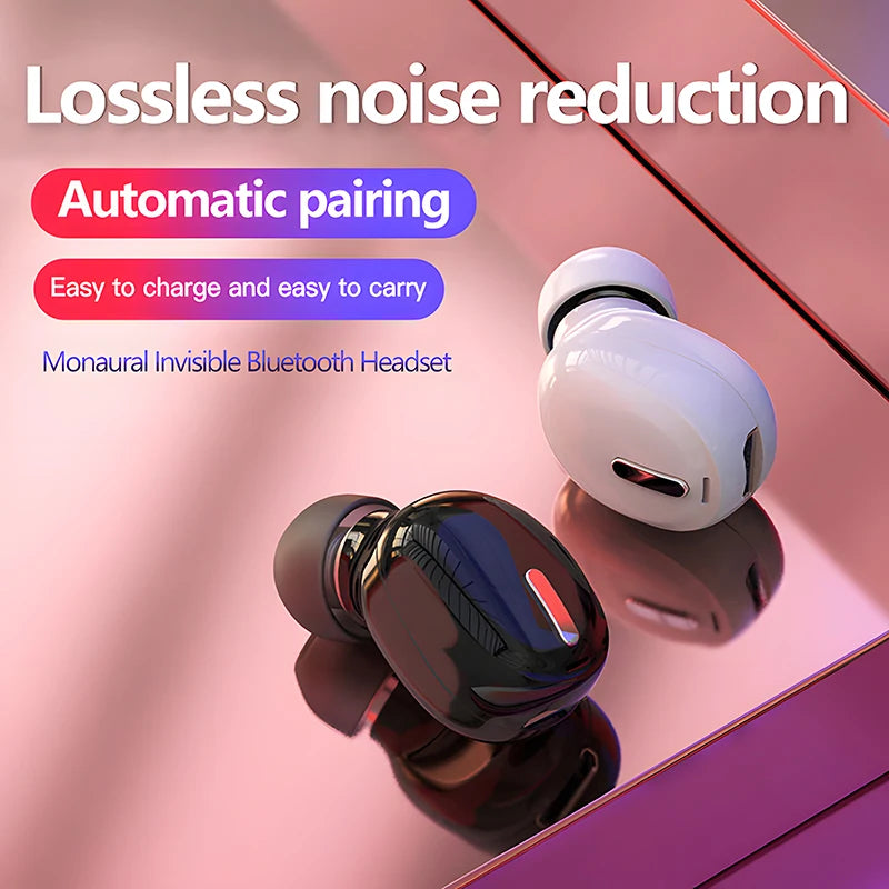 Wireless Bluetooth 5.0 Waterproof TWS Earbuds with Mic & Single-Ear Mode