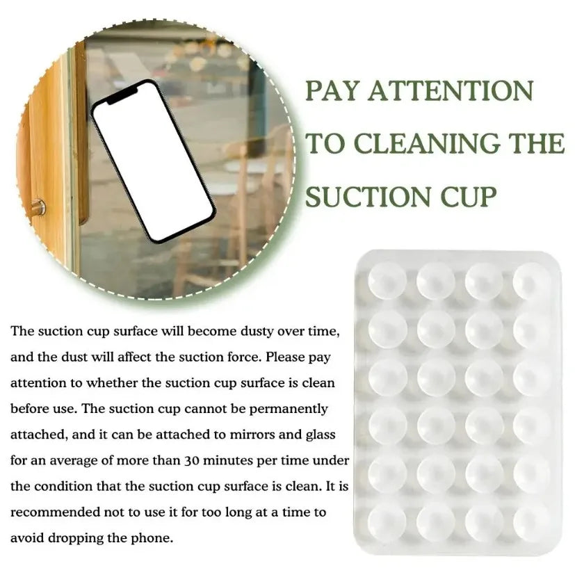Silicone Suction Cup Phone Holder Mat