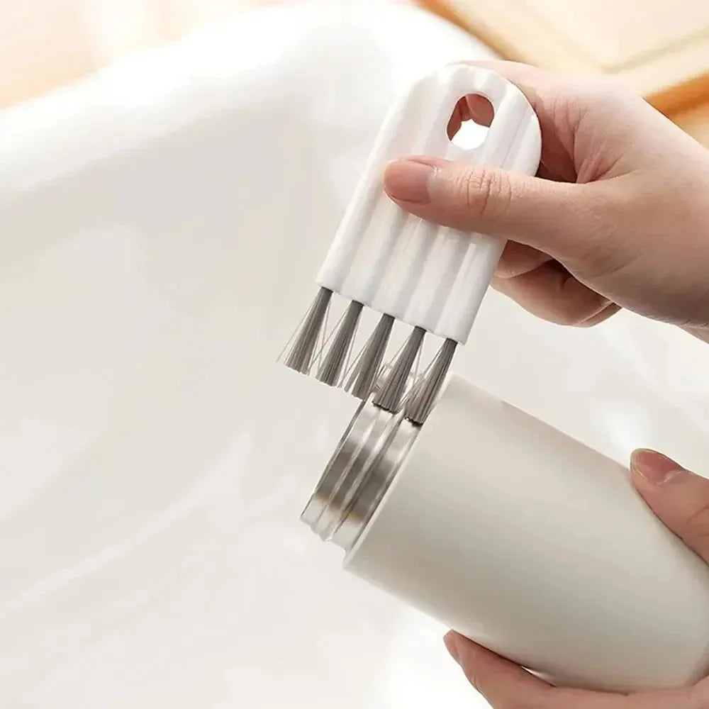 Multifunctional Soft-Bristle Cleaning Brush for Keyboards & Gaps