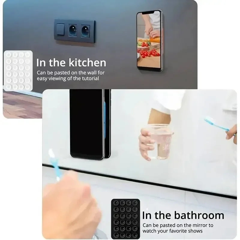 Silicone Suction Cup Phone Holder Mat