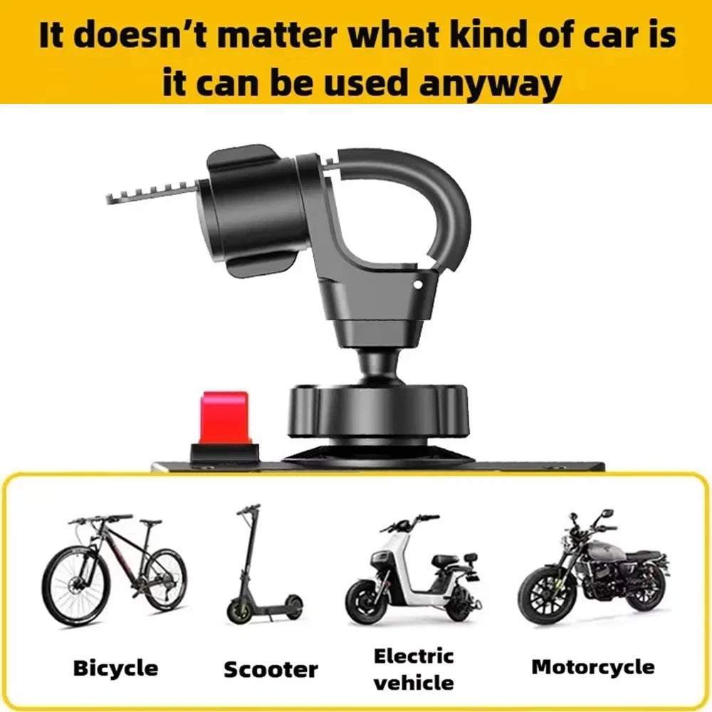 Universal 360° Adjustable Phone Mount for Motorcycle & Bicycle