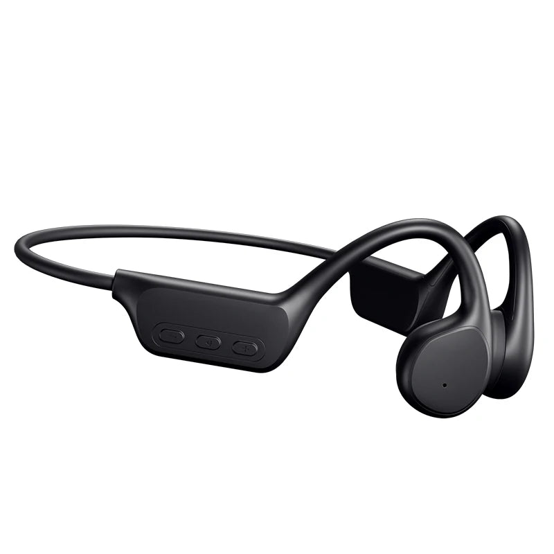 IPX8 Waterproof Bone Conduction Swimming Headphones with Bluetooth 5.3 & 32GB MP3