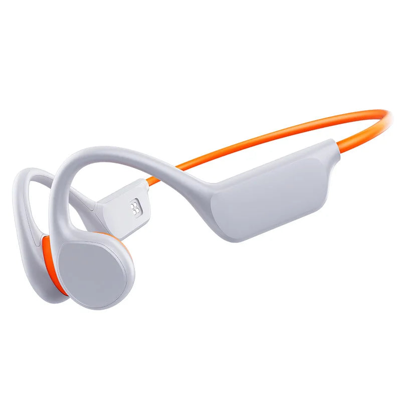 IPX8 Waterproof Bone Conduction Swimming Headphones with Bluetooth 5.3 & 32GB MP3