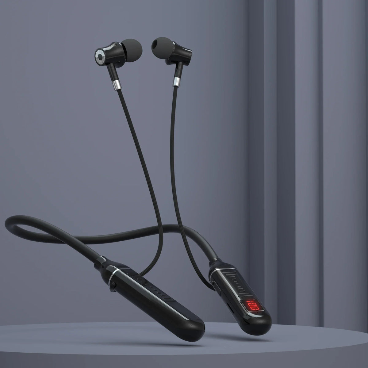 Pro-Sport Wireless LED Neckband Headphones