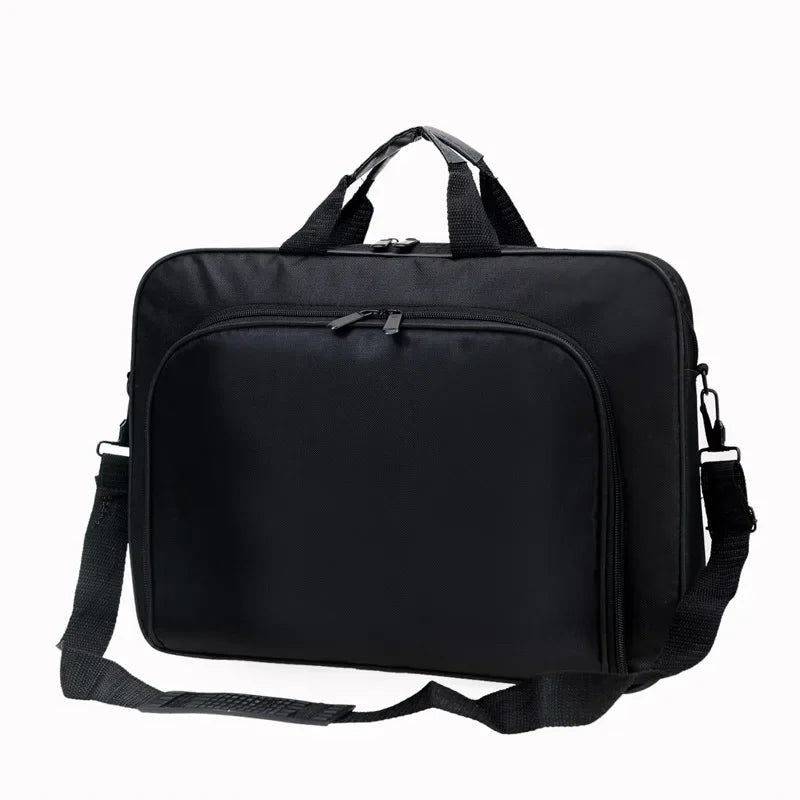 Nylon Business Laptop Shoulder Bag for 15.6–17 Inch Laptops