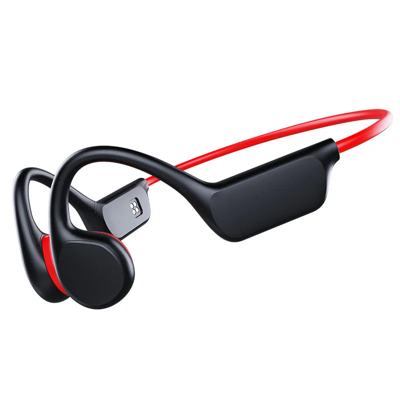 IPX8 Waterproof Bone Conduction Swimming Headphones with Bluetooth 5.3 & 32GB MP3