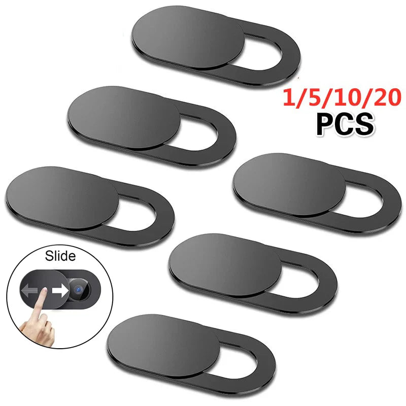 Ultra-Thin Webcam Cover Slider – Universal Camera Privacy Sticker