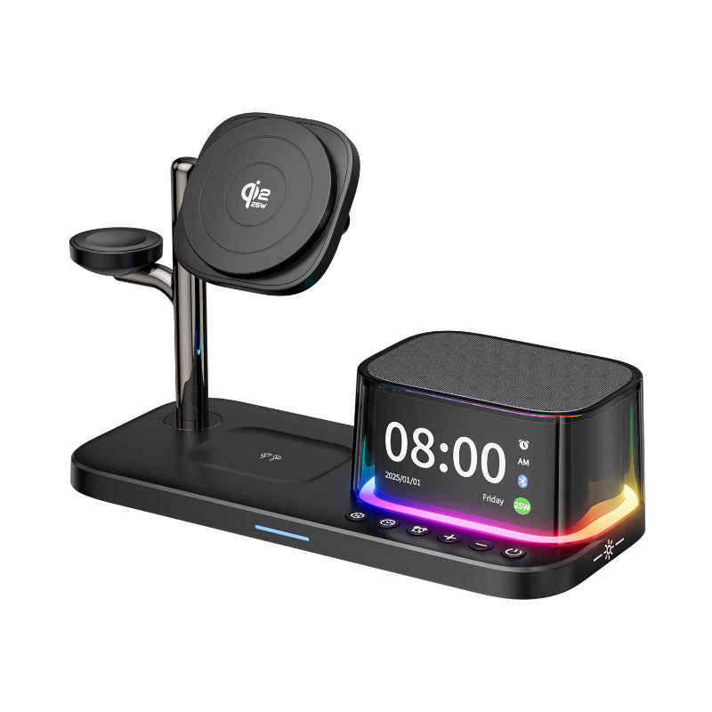 6-in-1 Magnetic Wireless Charger With Fast Charging