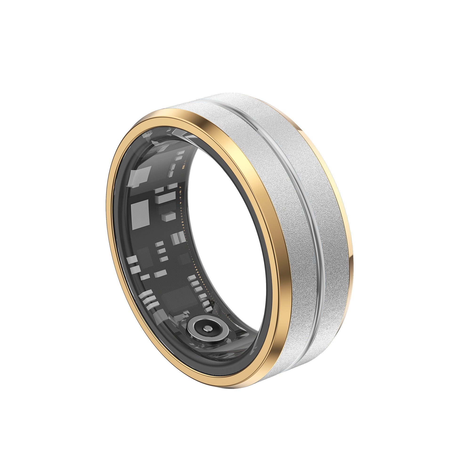 Smart Ring For Men & Women Heart Rate Blood Oxygen Monitoring Multi Sports Modes IP68 Waterproof Smart Rings