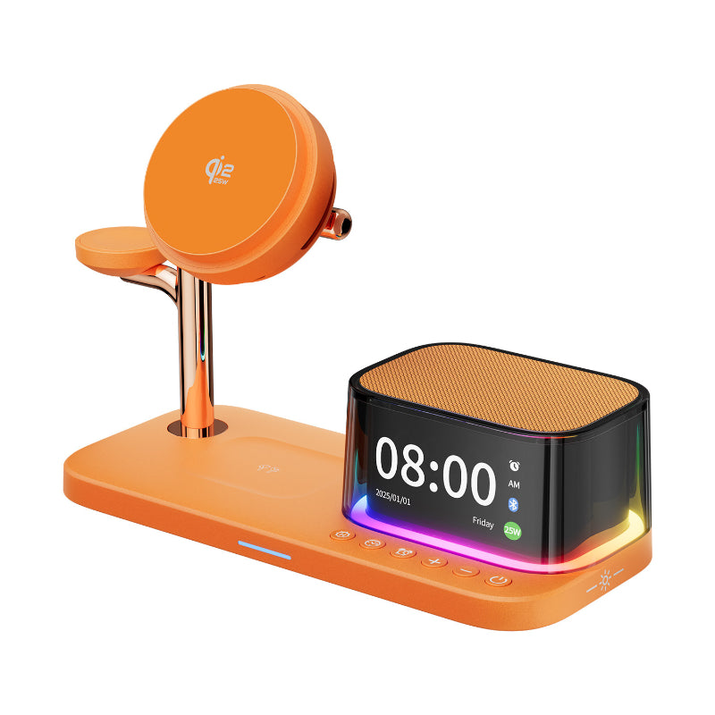 6-in-1 Magnetic Wireless Charger With Fast Charging